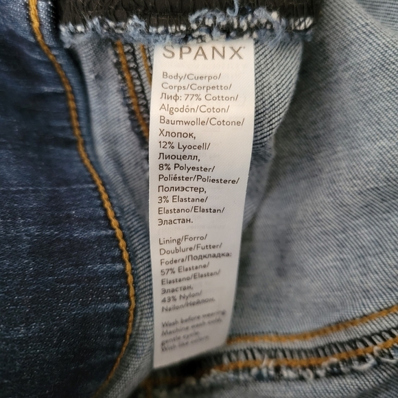 Spanx Distressed Leggings Size Small - Picture 4 of 5